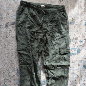 Soft Green Cargo Pants